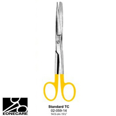 [NS] 외과가위 02-059-14 Operating Scissors TC Stright