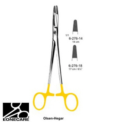 [NS] 올슨헤가니들홀더 6-276-17 Olsen Heger Needle Holder With Suture Scissors TC