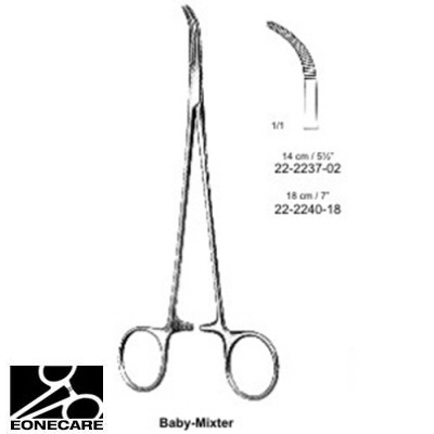[NS] 라이트앵글 22-2237-02/22-2240-18 Baby Mixter Forceps
