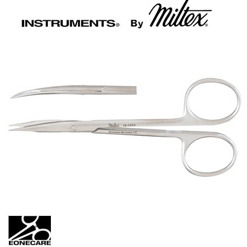 [Miltex]밀텍스 STEVENS Tenotomy Scissors #18-1474 4-1/2&quot;(11.4cm),curved,sharp tipslong blades