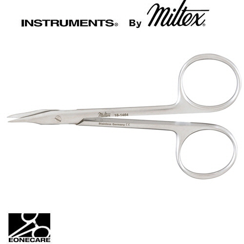 [Miltex]밀텍스 STEVENS Tenotomy Scissors #18-1464 4-1/8&quot;(10.5cm),curved,sharp tipsshort blades