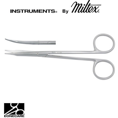 [Miltex]밀텍스 STEVENS Tenotomy Scissors #18-1455 5-1/2&quot;(14.0cm),curvedlong blades,blunt tips