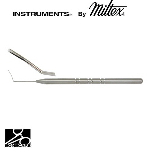 [Miltex]밀텍스 SLADE LASIK Retreatment Spatular #18-593 1.0mm wide tip,smoothfor lifting the flap and separating the epithelium 4-3/4&quot;,with semi-sharp edges