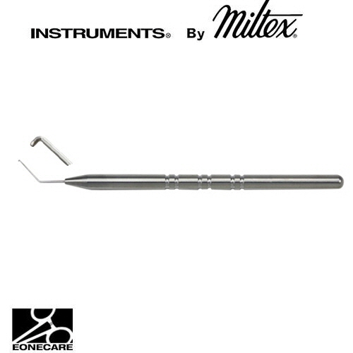 [Miltex]밀텍스 SINSKEY Lens Manipulating Hook #18-464 4-1/2&quot;(11.4cm),angled0.25mm diameter blunt tip