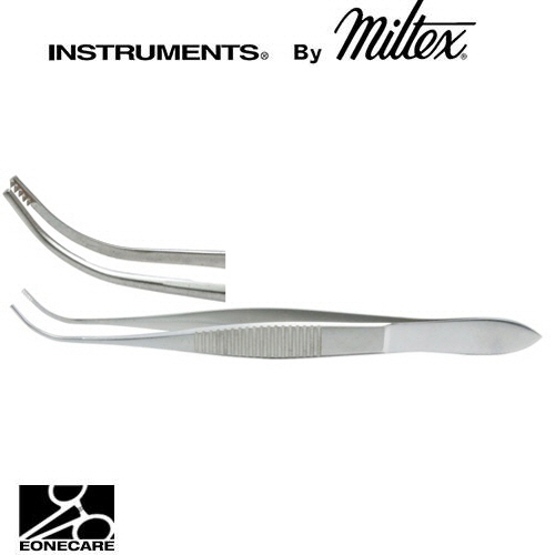 [Miltex]밀텍스 SCHWEIGER Extra-Capsular Forceps #18-1058 3-3/4&quot;(9.5cm),4x5 teeth,curved