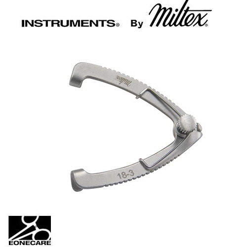 [Miltex]밀텍스 SAUER Eye Speculum,Solid Blades #18-3 1&quot; for premature infants,2mm