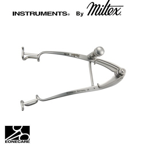 [Miltex]밀텍스 WILLIAMS Eye Speculum #18-24 2-3/4&quot;,Small,11x5mmwith adjustable locking mechanism