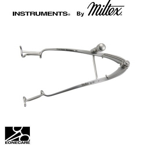 [Miltex]밀텍스 WILLIAMS Eye Speculum #18-22 3-1/4&quot;,Large,15x5mmwith adjustable locking mechanism