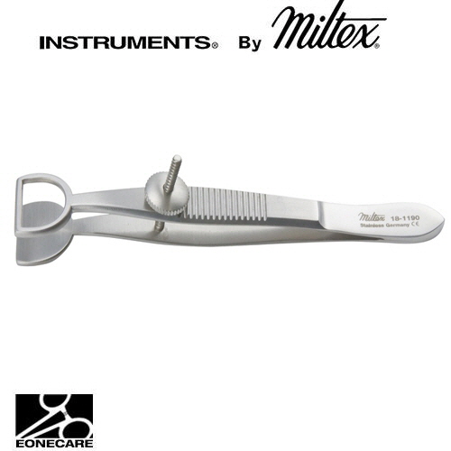 [Miltex]밀텍스 WIES Chalazion Forceps #18-1190 4&quot;(10.2cm)inside ring 9 x 12 mm