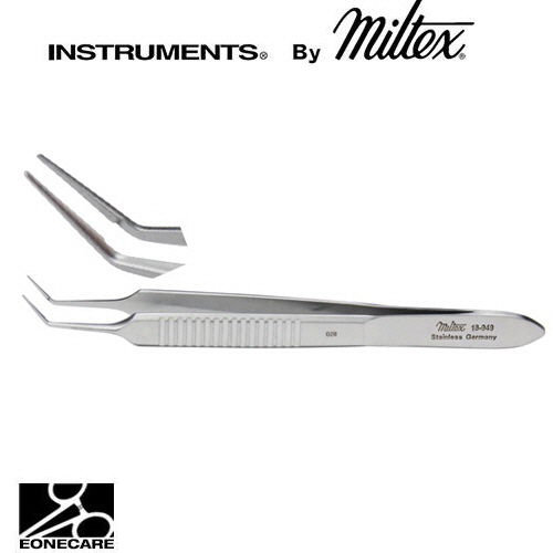 [Miltex]밀텍스 McPHERSON Micro Iris Suturing Forceps #18-949 3-1/2&quot;(8.9cm),angled