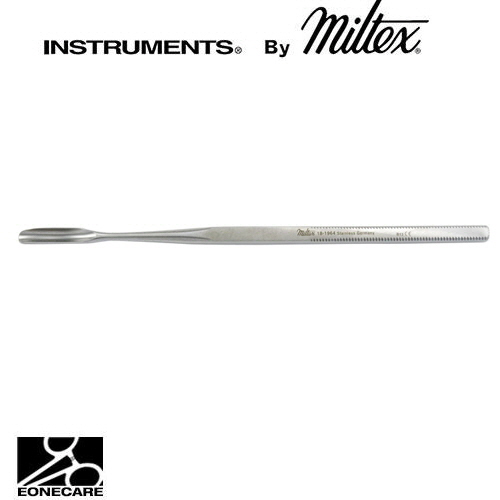 [Miltex]밀텍스 WEST Lacrimal Sac Gouge #18-1964 6-1/4&quot;(15.9cm),straight,4.5mm widedistal working end serrated for bone tamping andmallet interface control
