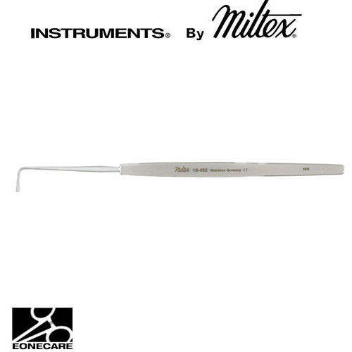 [Miltex]밀텍스 VON GRAEFE Strabismus Hook #18-452 medium,10mm long5-1/2&quot;(14cm)