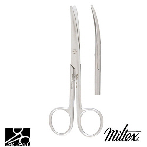 [Miltex]밀텍스 ENUCLEATION Scissors #18-1494 5&quot;(12.7cm),light curverounded blades,blunt tips