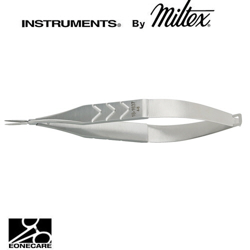 [Miltex]밀텍스 VANNAS Scissors #18-1637 4-1/4&quot;(10.8cm),straightsharp tips,extra thin 10mm long rounded blades