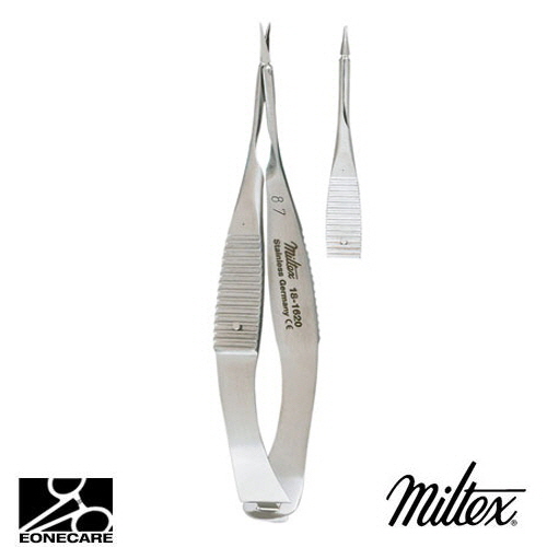 [Miltex]밀텍스 VANNAS Capsulotomy Scissors #18-1620 3-1/4&quot;(8.3cm),straightextra delicate blades with sharp tips,triangular arrow shaped blades