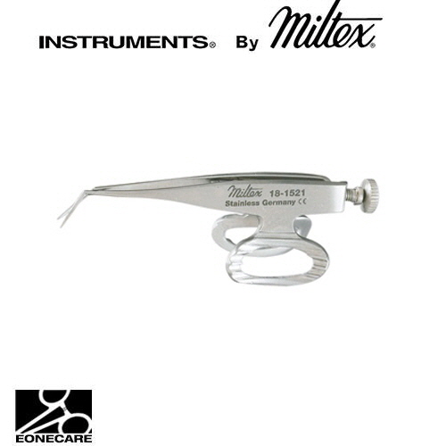 [Miltex]밀텍스 BARRAQUER Iris Scissors #18-1521 2-1/4&quot;(5.7cm),blunt tips7mm blades,angled