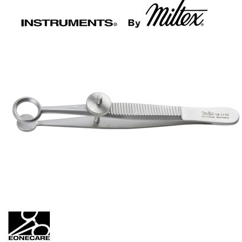 [Miltex]밀텍스 AYER Chalazion Forceps #18-1170 3-1/2&quot;(8.9cm)round,inside ring diameter 8.5mm,solid blad 8mm diameter