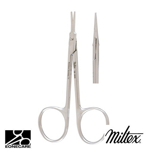[Miltex]밀텍스 ALBLI Corneal Scissors #18-1600 4&quot;(10.2cm),straightblunt tips