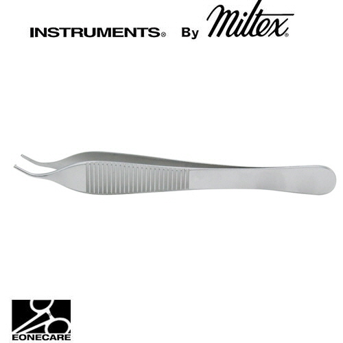 [Miltex]밀텍스 ADSON Tissue Forceps 티슈포셉 #6-120A 4-3/4&quot;(12.1cm),angled1 x 2 teeth,delicate