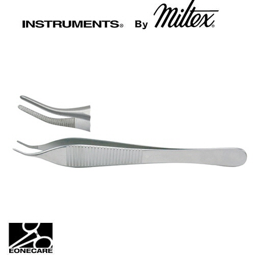 [Miltex]밀텍스 ADSON Dressing Forceps 드레싱포셉 #6-118A 4-3/4&quot;(12.1cm),angleddelicate,serrated
