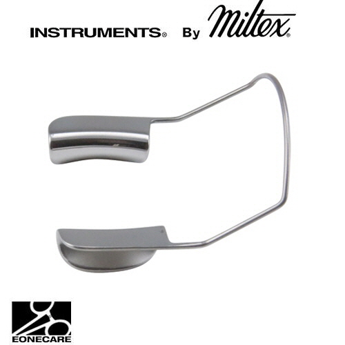 [Miltex]밀텍스 Temporal Approach Wire Speculum #18-46 solid blades,15mmwith spring on nasal side