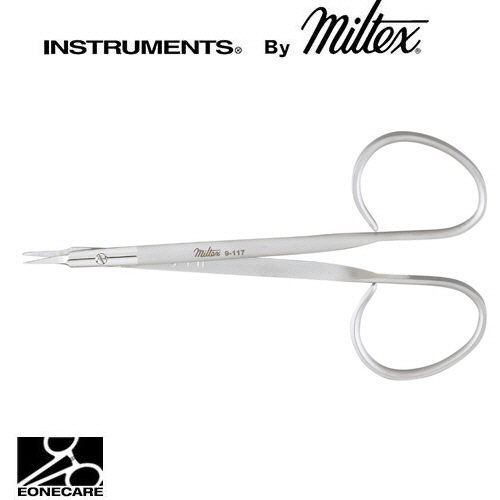 [Miltex]밀텍스 Stitch Scissors #9-117 4-1/2&quot;(11.4cm),curvedribbon type,sharp tips