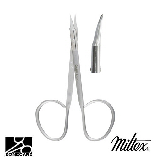[Miltex]밀텍스 Stitch Scissors #9-116 3-7/8&quot;(9.8cm),curvedribbon type,sharp tips