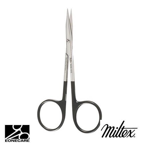 [Miltex]밀텍스 STEVENS Tenotomy Scissors,superCut #18-SC-1470 4-1/2&quot;(11.4cm),straight,sharp tipslong blades,one micro fine serrated blade