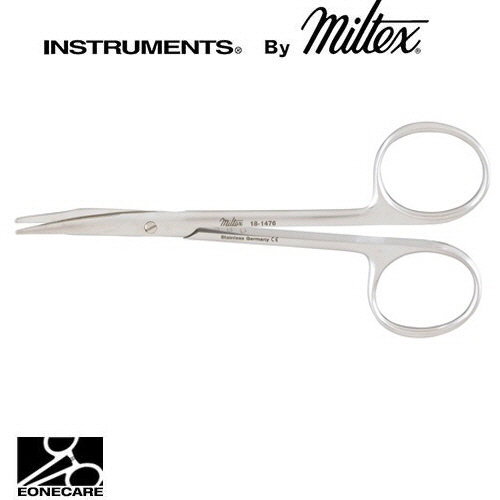 [Miltex]밀텍스 STEVENS Tenotomy Scissors #18-1476 4-1/2&quot;(11.4cm),curved,blunt tipslong blades